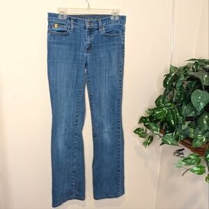 Yoga Jeans Medium Blue Straigh Cut Jeans Size 29